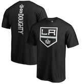 Drew Doughty Los Angeles Kings Backer Name & Number T-Shirt Black