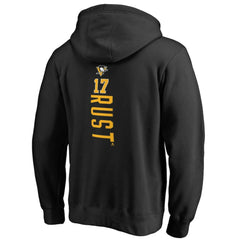 Bryan Rust Pittsburgh Penguins Backer Name & Number Pullover Hoodie Black