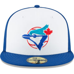 Toronto Blue Jays Cooperstown Collection Wool 59FIFTY Fitted Hat - White | New Era