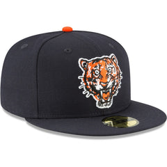 Detroit Tigers Cooperstown Collection Wool 59FIFTY Fitted Hat - Navy | New Era