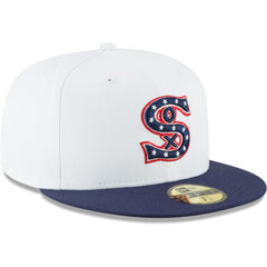 Chicago White Sox Cooperstown Collection Wool 59FIFTY Fitted Hat - White | New Era