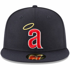 California Angels Cooperstown Collection Wool 59FIFTY Fitted Hat - Navy | New Era