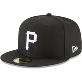Pittsburgh Pirates 59FIFTY Fitted Hat - Black | New Era