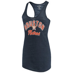 Houston Astros Soft as a Grape Women's Multicount Racerback Tank Top - Navy