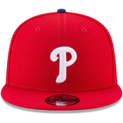Philadelphia Phillies Team Color 9FIFTY Snapback Hat - Red | New Era