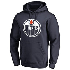 Connor McDavid Edmonton Oilers Backer Name & Number Pullover Hoodie Navy