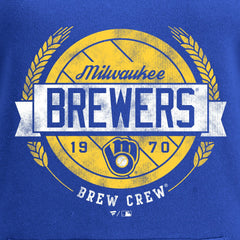 Milwaukee Brewers Hometown Collection Barrel Men T-Shirt - Royal