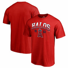 Los Angeles Angels Hometown Collection Halos T-Shirt - Red