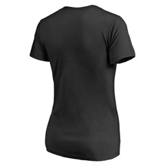 Pittsburgh Pirates Women's Hometown Collection Yinzer Nation V-Neck T-Shirt - Black