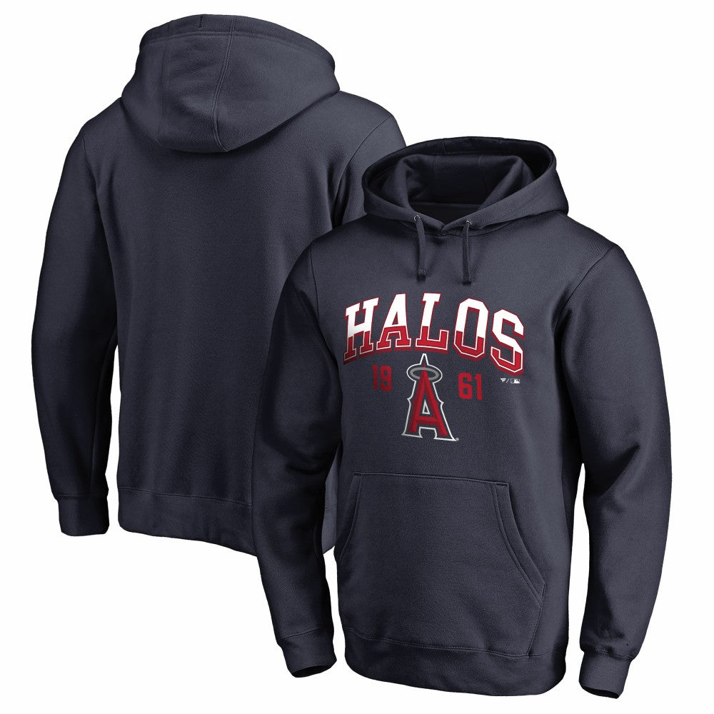 Los Angeles Angels Hometown Collection Halos Pullover Hoodie - Navy