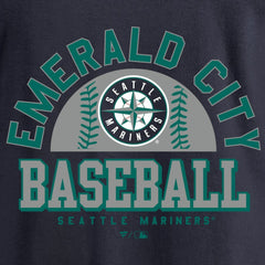 Seattle Mariners Hometown Collection Cascadia Pullover Hoodie - Navy