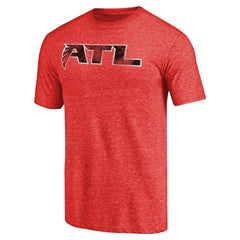 Atlanta Falcons Distressed Alternate Logo Secondary Tri-Blend T-Shirt - Red outlet