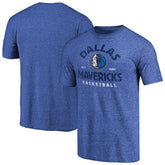 Dallas Mavericks Vintage Arch Tri-Blend T-Shirt sale - Royal shop
