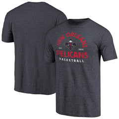 New Orleans Pelicans Vintage Arch Tri-Blend T-Shirt - Navy for sale
