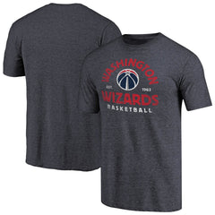 Washington Wizards Vintage Arch Tri-Blend T-Shirt - Navy shop