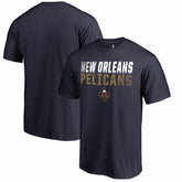 New Orleans Pelicans Fade Out T-Shirt - Navy for sale