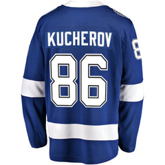 Nikita Kucherov Tampa Bay Lightning Fanatics Breakaway Jersey Blue