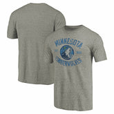 Minnesota Timberwolves Team Heritage Tri-Blend T-Shirt - Gray sale