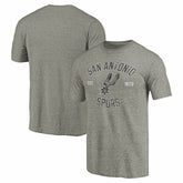 San Antonio Spurs Team Heritage Tri-Blend T-Shirt - Gray shop