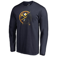Denver Nuggets X-Ray Long Sleeve T-Shirt sale - Navy shop