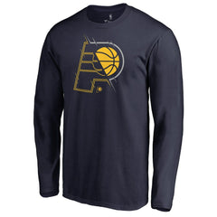 Indiana Pacers X-Ray Long Sleeve T-Shirt - Navy discount
