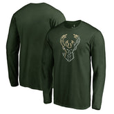 Milwaukee Bucks X-Ray Long Sleeve T-Shirt - Green outlet
