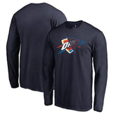 Oklahoma City Thunder X-Ray Long Sleeve T-Shirt - Navy shop