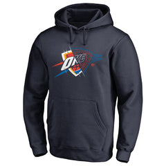 Oklahoma City Thunder X-Ray Pullover Hoodie - Navy sale