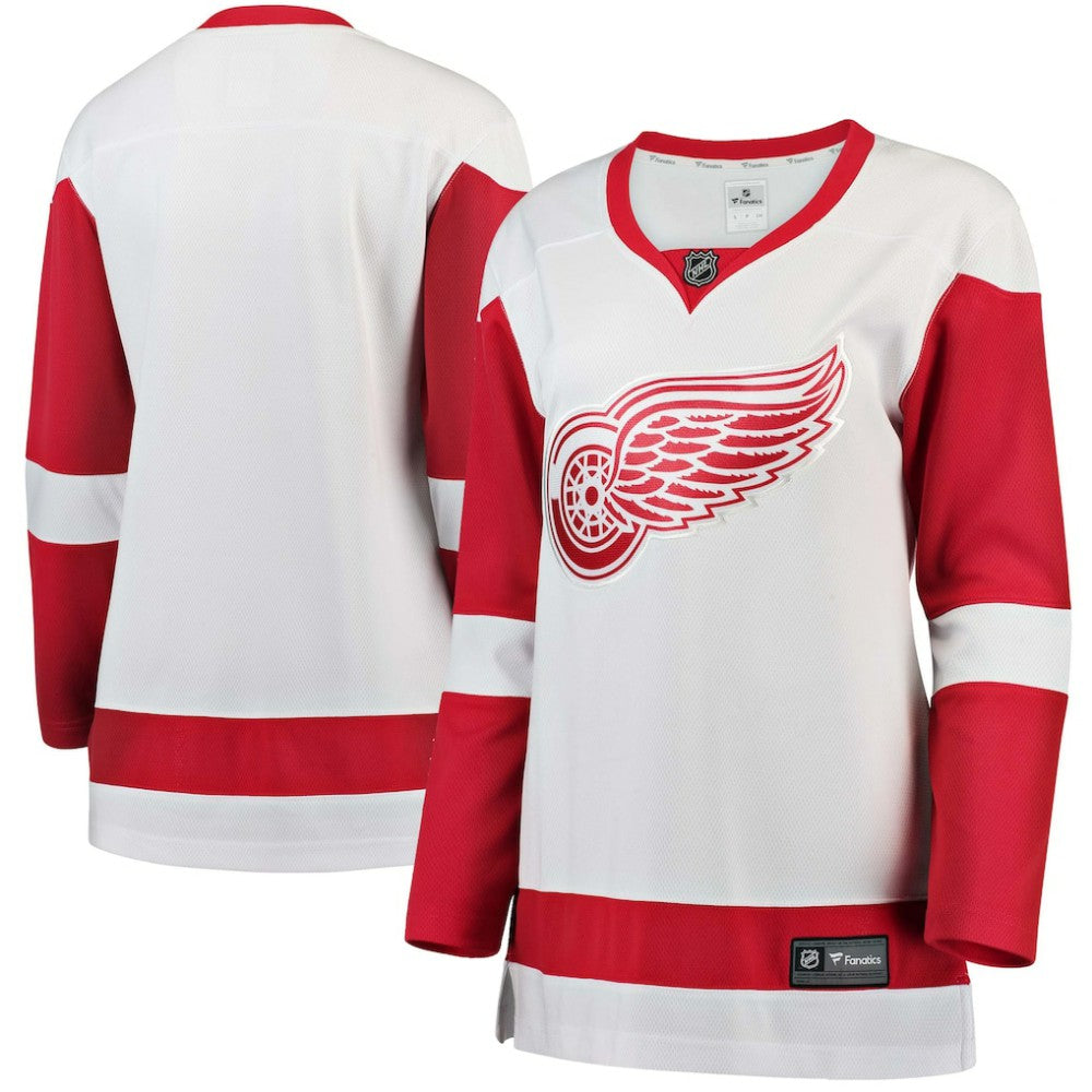 Detroit Red Wings Fanatics Women's Away Breakaway Jersey White