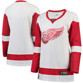 Detroit Red Wings Fanatics Women's Away Breakaway Jersey White