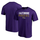 Baltimore Ravens Iconic Collection Fade Out T-Shirt - Purple discount