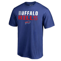 Buffalo Bills Iconic Collection Fade Out T-Shirt - Royal discount
