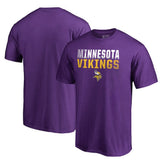 Minnesota Vikings Iconic Collection Fade Out T-Shirt - Purple discount