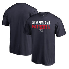 New England Patriots Iconic Collection Fade Out T-Shirt - Navy on sale