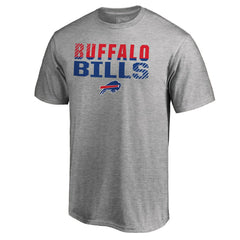 Buffalo Bills Iconic Collection Fade Out T-Shirt - Ash for sale