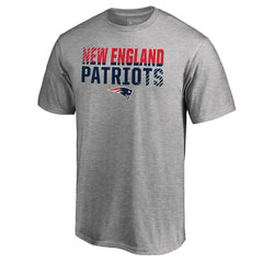 New England Patriots Iconic Collection Fade Out T-Shirt - Ash cheap