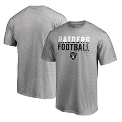 Las Vegas Raiders Iconic Collection Fade Out T-Shirt - Ash outlet
