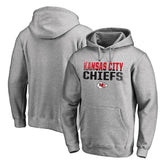 Kansas City Chiefs Iconic Collection Fade Out Pullover Hoodie - Ash outlet