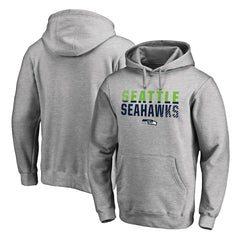 Seattle Seahawks Iconic Collection Fade Out Pullover Hoodie - Ash outlet