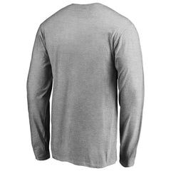 Jacksonville Jaguars Iconic Collection On Side Stripe Long Sleeve T-Shirt - Ash for sale