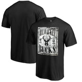 Milwaukee Bucks Black Court Vision T-Shirt shop