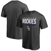 Colorado Rockies Win Stripe T-Shirt - Ash