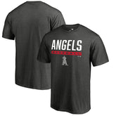 Los Angeles Angels Win Stripe T-Shirt - Ash