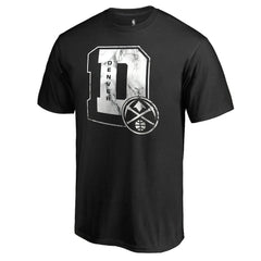 Denver Nuggets Letterman T-Shirt sale - Black discount