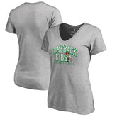 Boston Celtics Women's Comeback Kids V-Neck T-Shirt - Heathered Gray sale