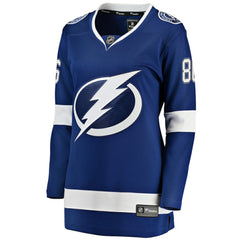 Nikita Kucherov Tampa Bay Lightning Fanatics Women's Home Breakaway Jersey Blue
