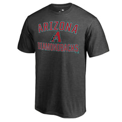 Arizona Diamondbacks Core Basics Victory Arch T-Shirt - Heathered Gray