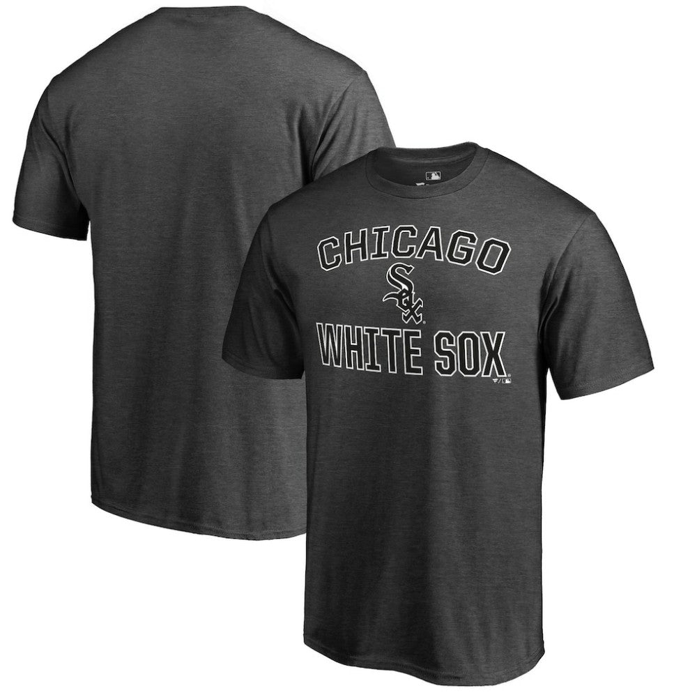 Chicago White Sox Core Basics Victory Arch T-Shirt - Heathered Gray