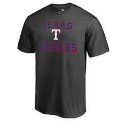 Texas Rangers Core Basics Victory Arch T-Shirt - Heathered Gray