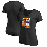 Devin Booker Phoenix Suns Women's Player State V-Neck T-Shirt - Black online